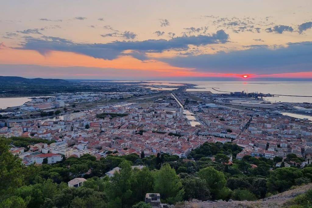 Appartement T4 Centre Ville Sete Tout Confort 3 Chambres Luaran gambar